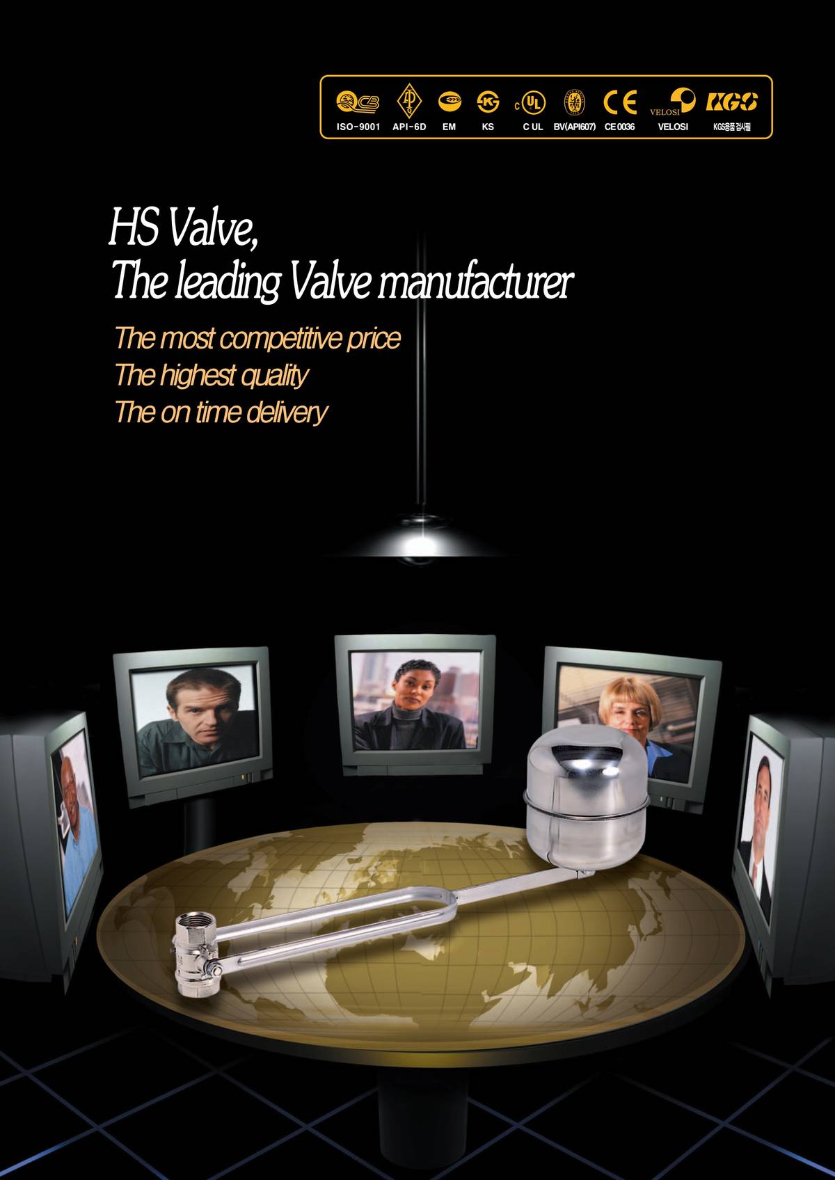 Van bi phao ren Hàn Quốc, Ball top valve Korea /Page 2